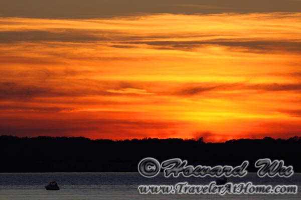 Sunset on Belmont Bay